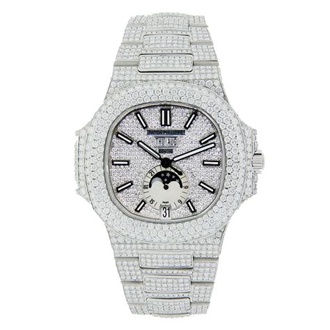 patek philippe iced png|Patek Philippe diamond watch.